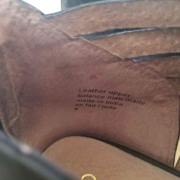 Seychelles Black Leather Booties, Strappy, Cut-outs, Zipper Back, Size 9 - Picture 4 of 6